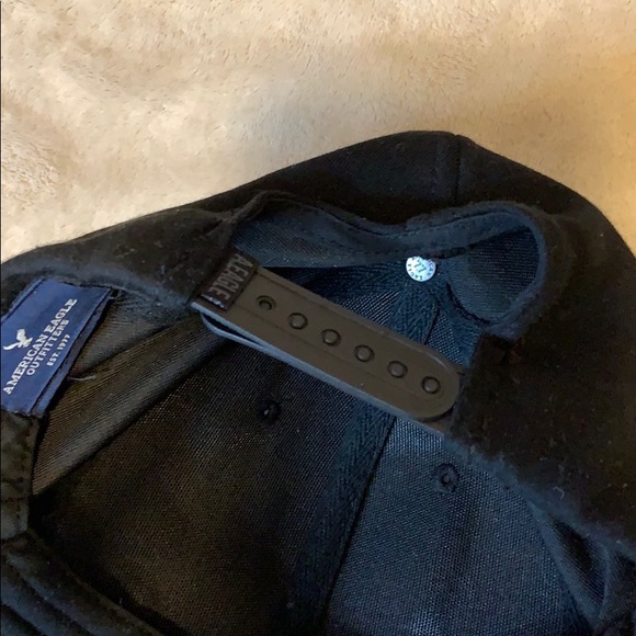 GRAY+BLACK ‘AMERICAN EAGLE’ CAP!! - Picture 6 of 7